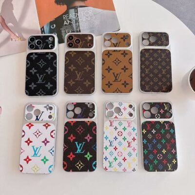 Louis Vuitton-Style iPhone 17 Air Case & iPhone 17 Pro Max Case – Luxury LV Designer-Inspired Phone Cover for iPhone 13, 14, 15, 16 and 17 Series