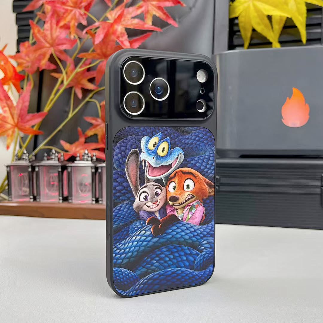 Disney Zootopia iPhone 17 Pro Max Case – Cute Cartoon Phone Cover for iPhone 17 Pro, 16 Pro Max, 15 Pro Max, 14 Pro Max and More