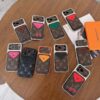Louis Vuitton iPhone 16 Pro Leather Case with Detachable Magnet Card Holder – Luxury Wallet Phone Case for iPhone 17 Pro Max, 17 Air, 16 Pro Max & iPhone 13–17 Series