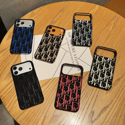 Dior iPhone 17 Pro Max Case – Luxury Designer Phone Cover for iPhone 13, 14, 15, 16 Plus & 17 Air